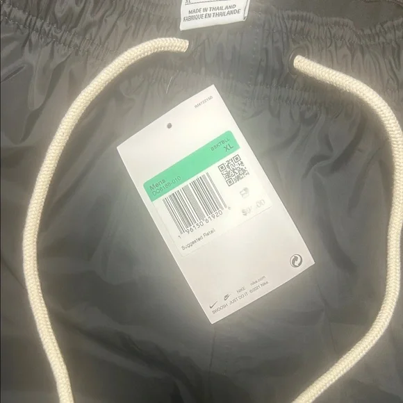 Nike Black Jogger Pants with White Detailing - Picture 2 of 3